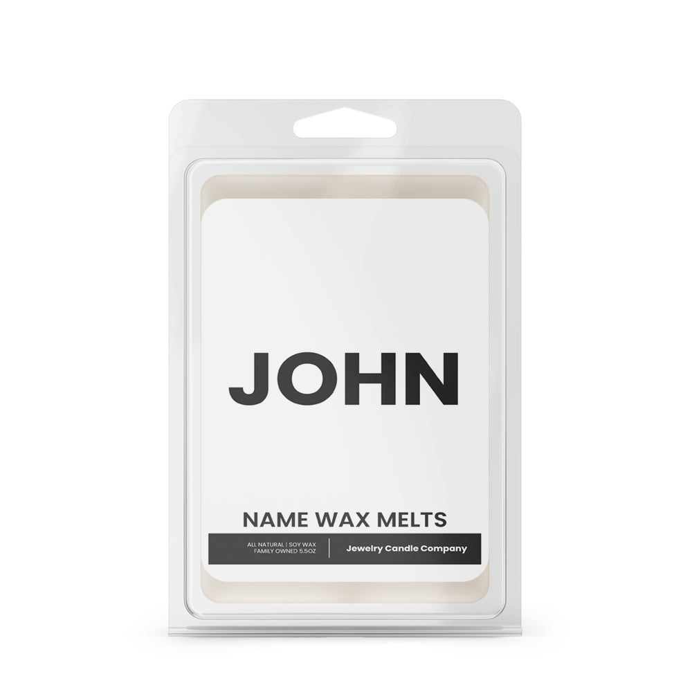 JOHN Name Wax Melts