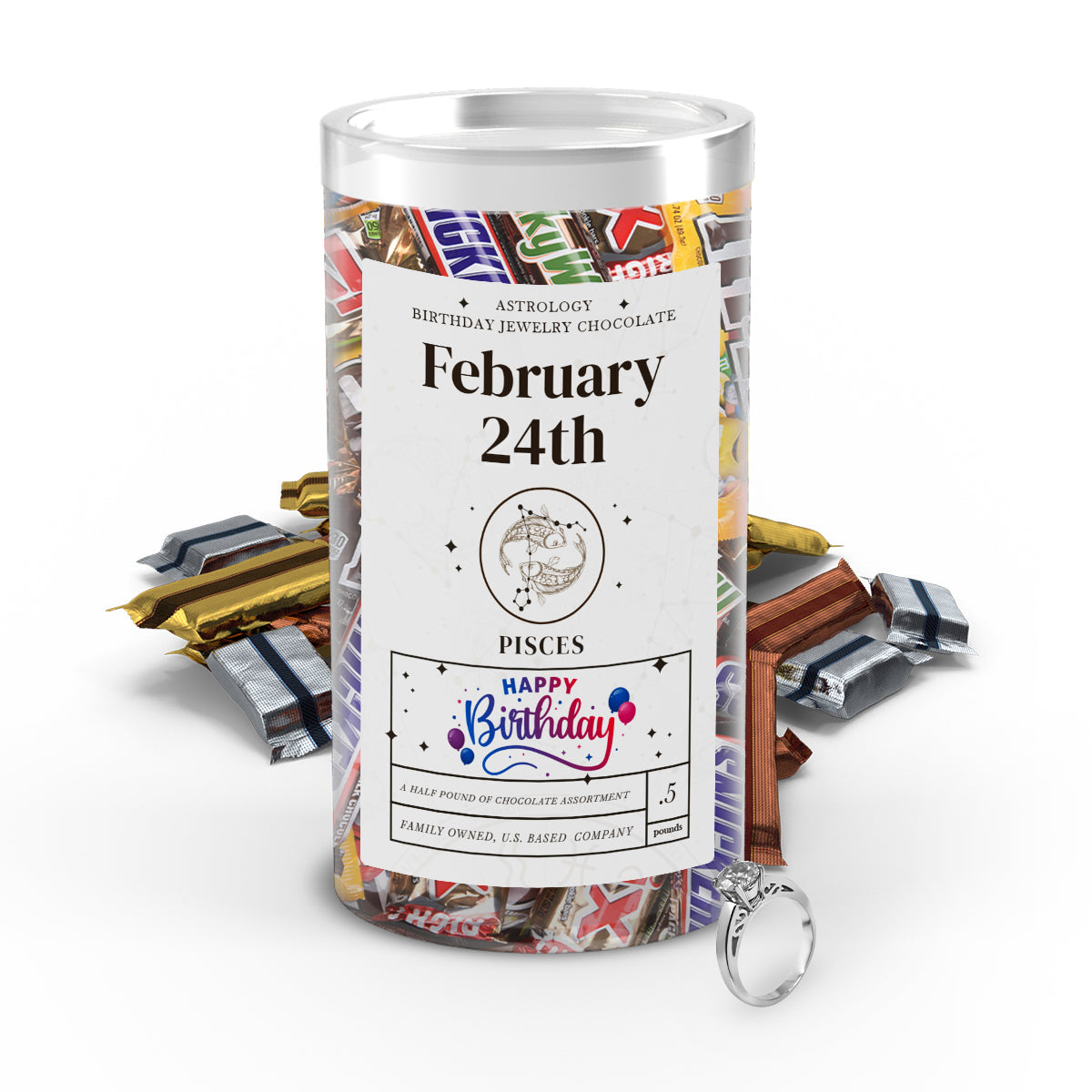 PISCES | ASTROLOGY BIRTHDAY JEWELRY CHOCOLATE