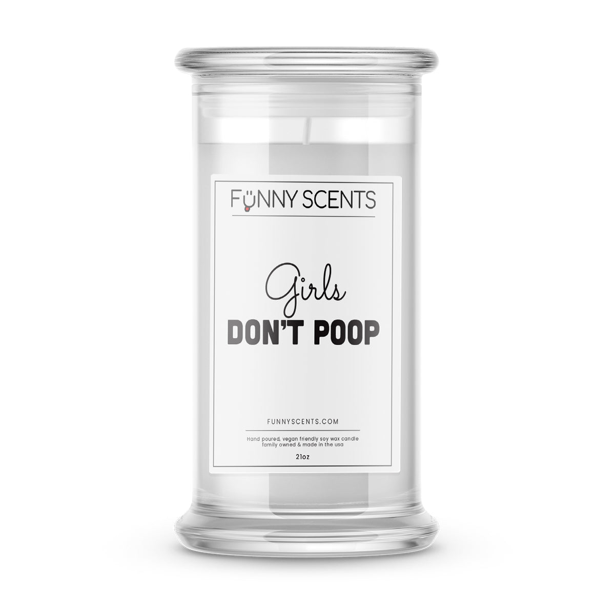 Girls Don't Poop Funny Candles