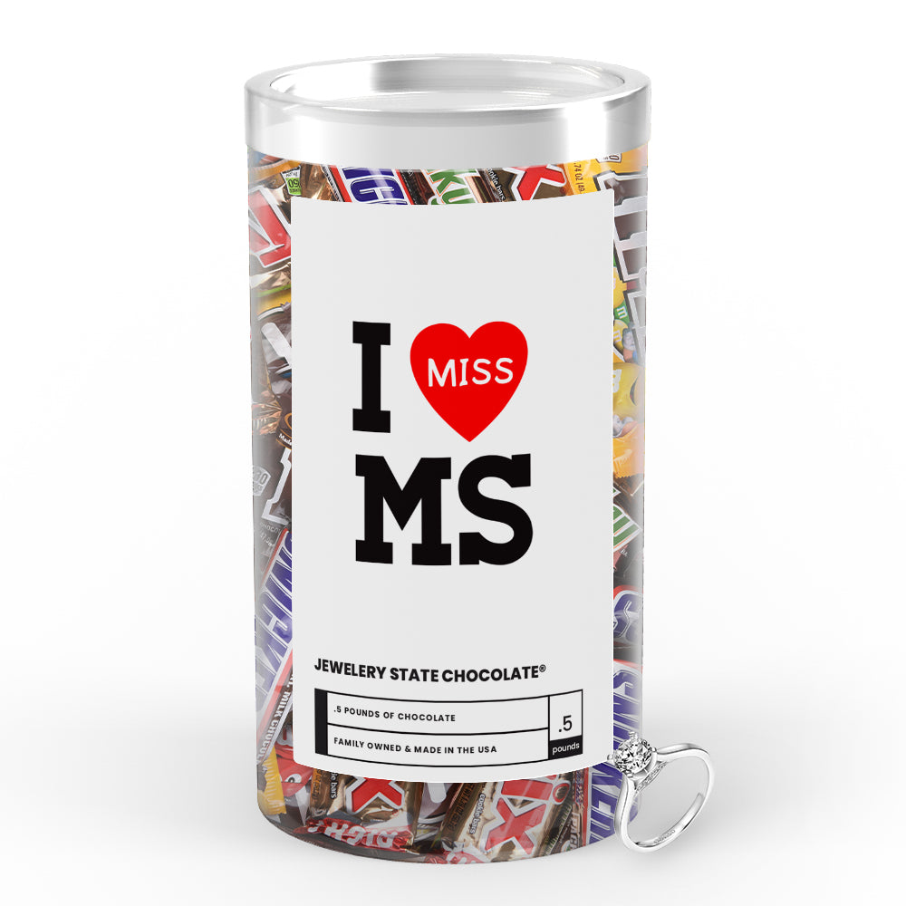 I miss MS Jewelry State Chocolate