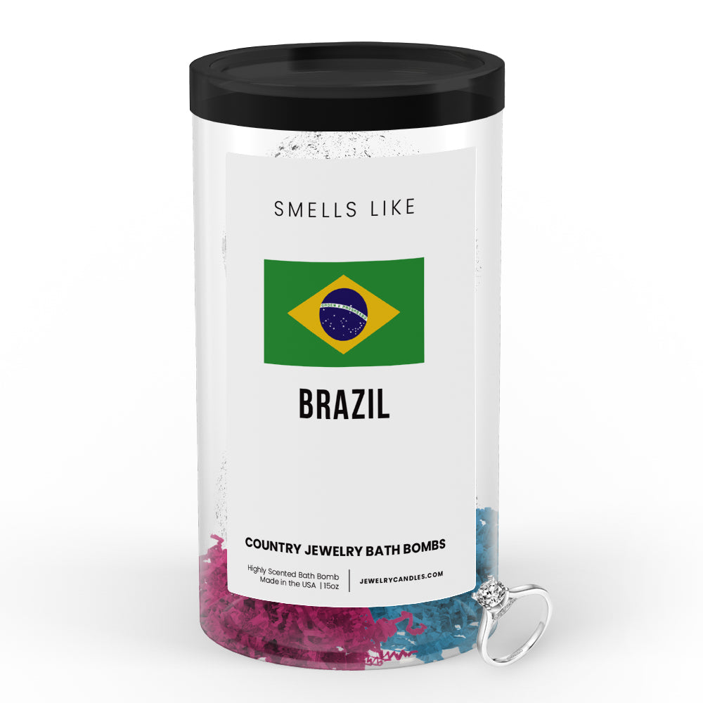 Smells Like Brazil Country Jewelry Bath Bombs