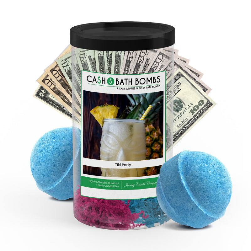Tiki Party Cash Bath Bombs Twin Pack