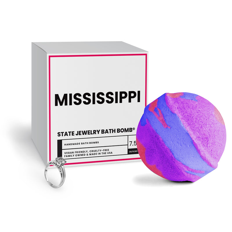 Mississippi State Jewelry Bath Bomb