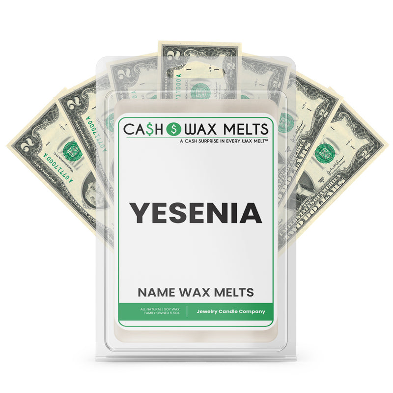 YESENIA Name Cash Wax Melts