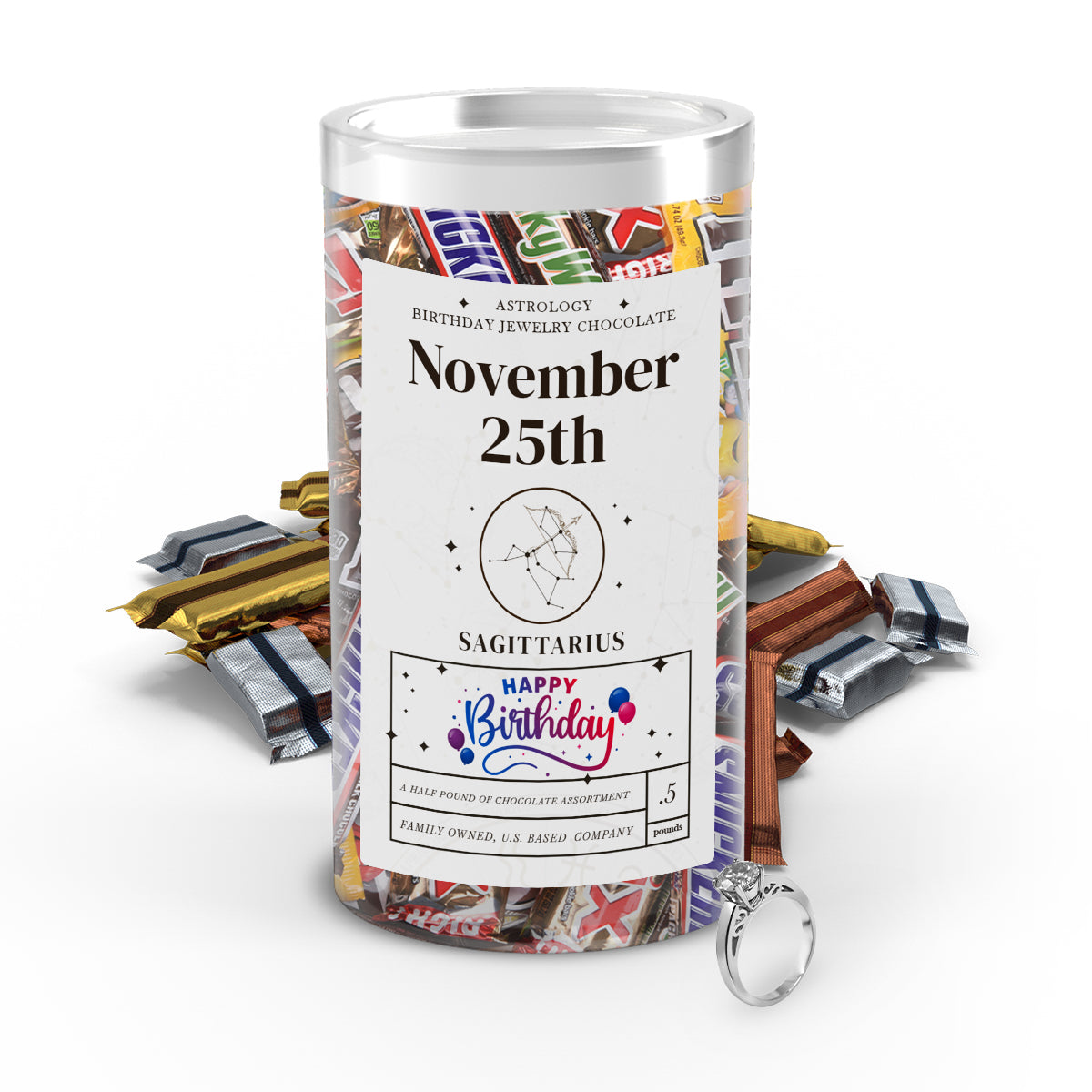 SAGITTARIUS | ASTROLOGY BIRTHDAY JEWELRY CHOCOLATE