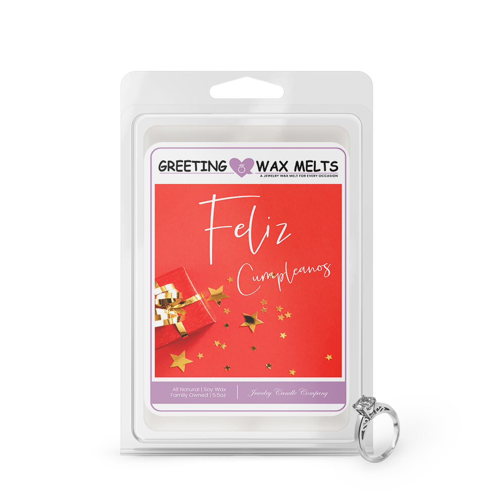 Faliz Cumpleanos Greetings Wax Melt