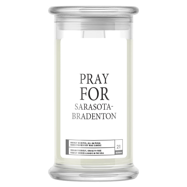 Pray For Sarasota-Bradenton Candle