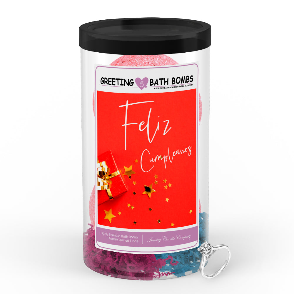 Faliz Cumpleanos Greetings Bath Bombs
