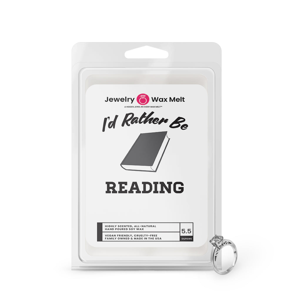 I'd rather be Reading Jewelry Wax Melts