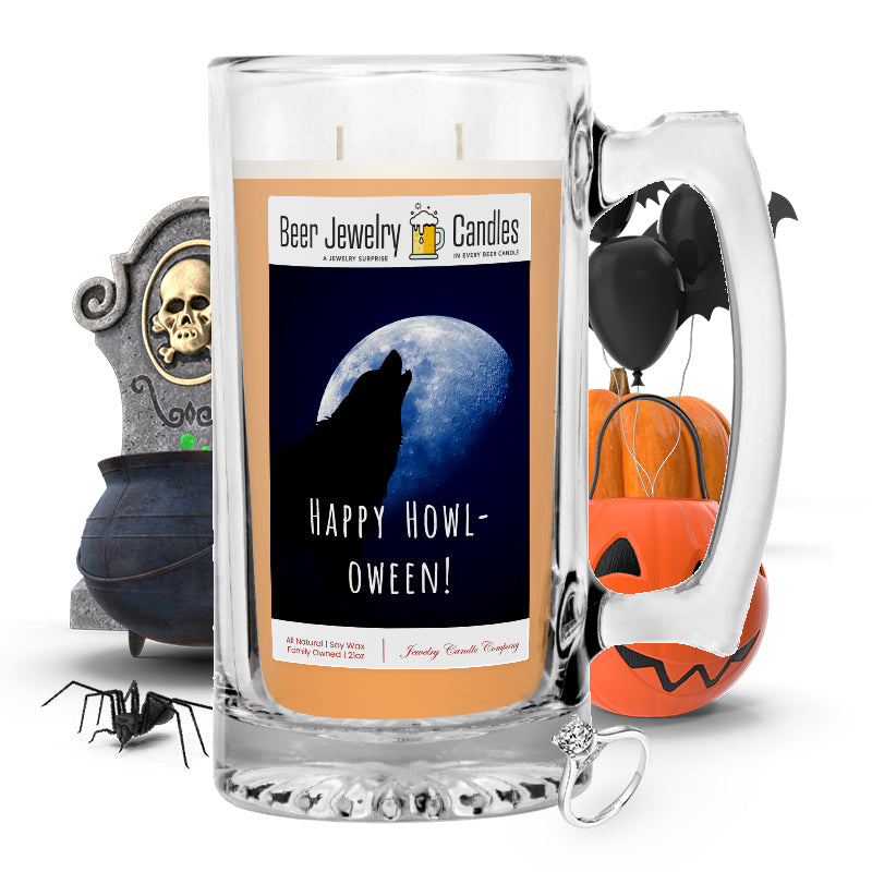 Happy halloween! Beer Jewelry Candle