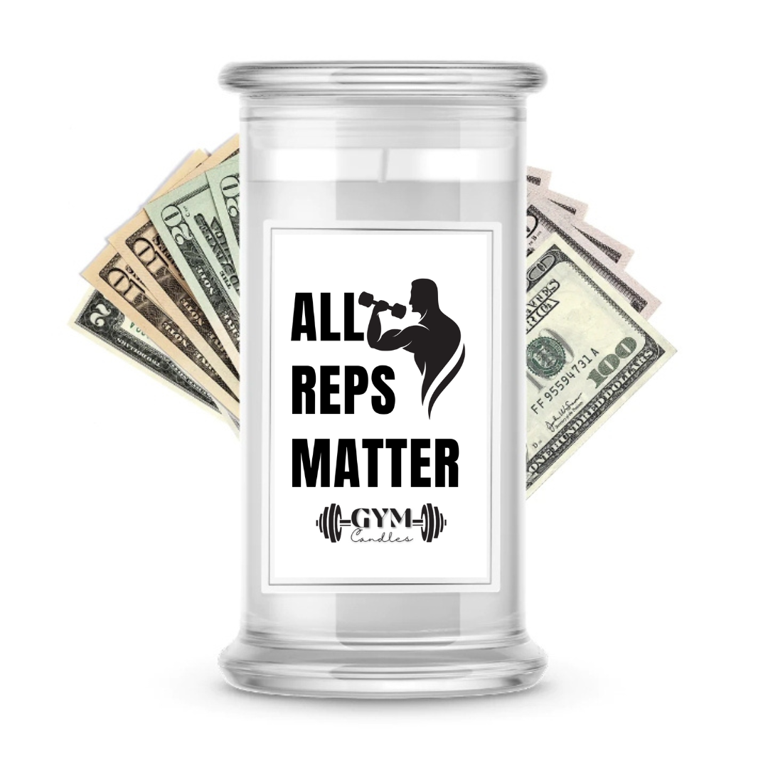 All Reps Matter | Cash Gym Candles