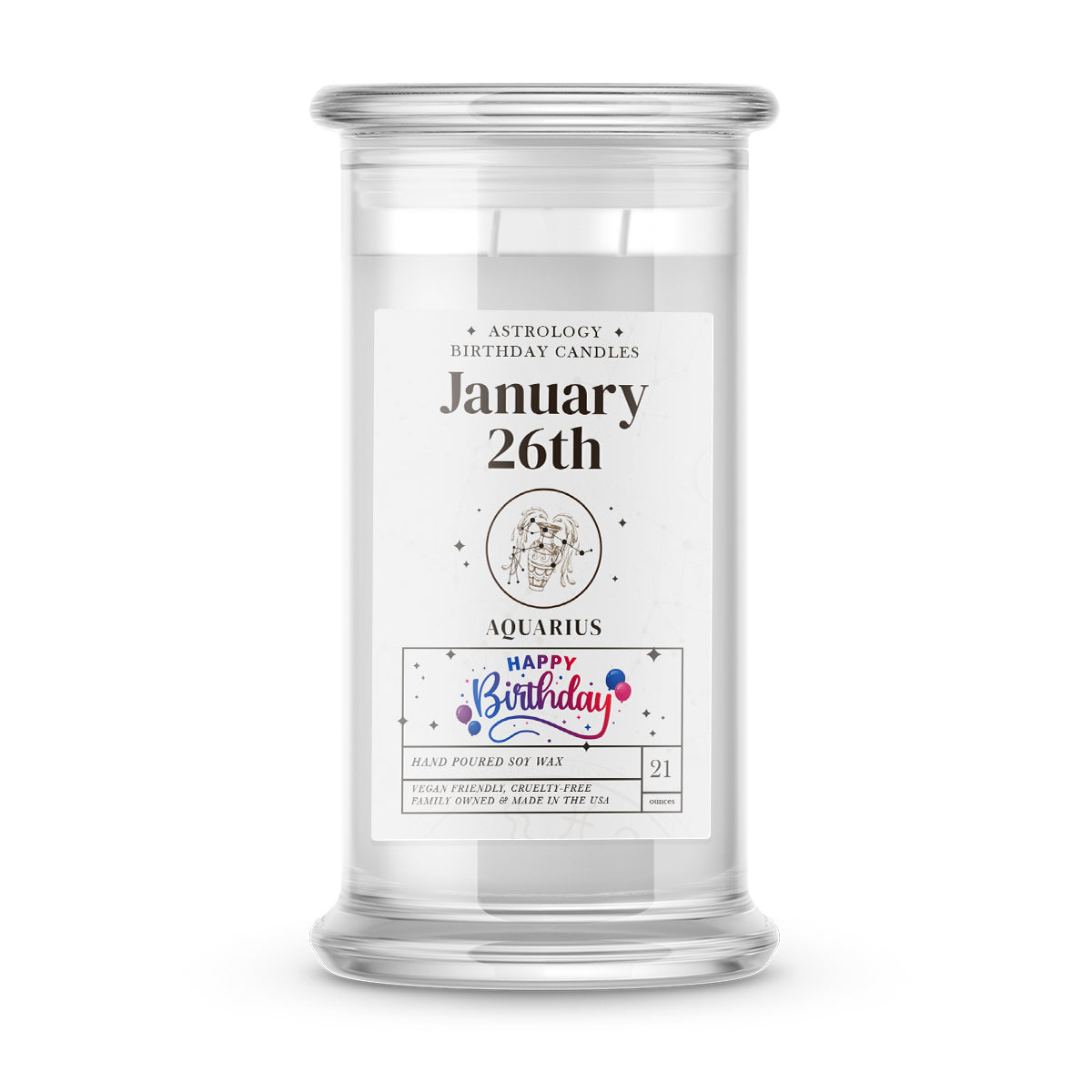 AQUARIUS | ASTROLOGY BIRTHDAY CANDLES