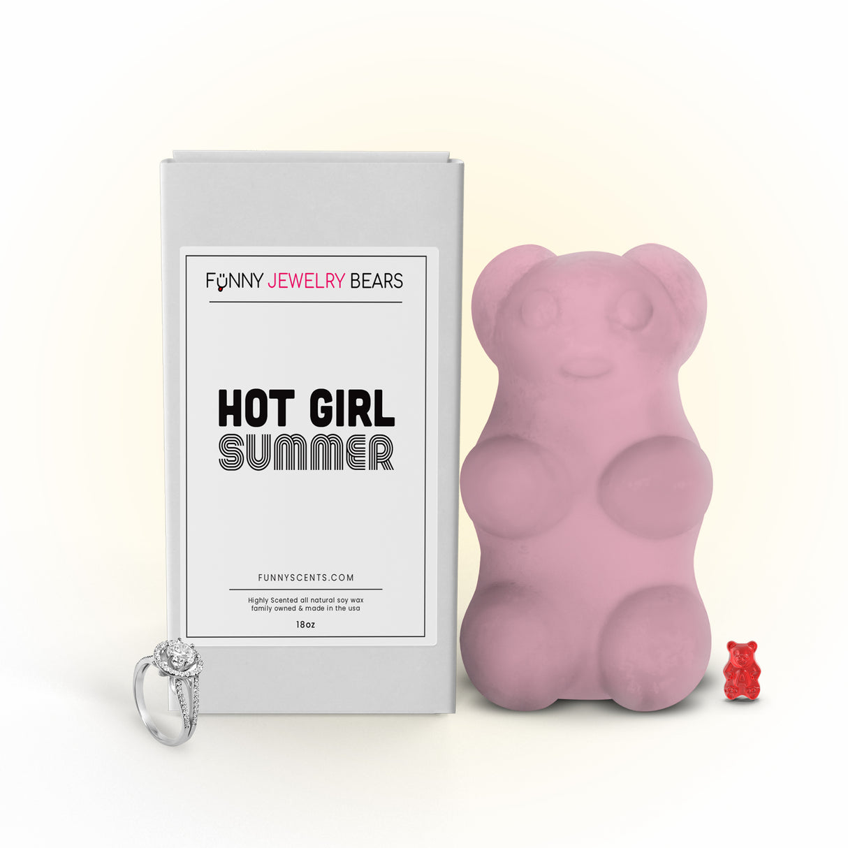 Hot Girl Summer Funny Jewelry Bear Wax Melts