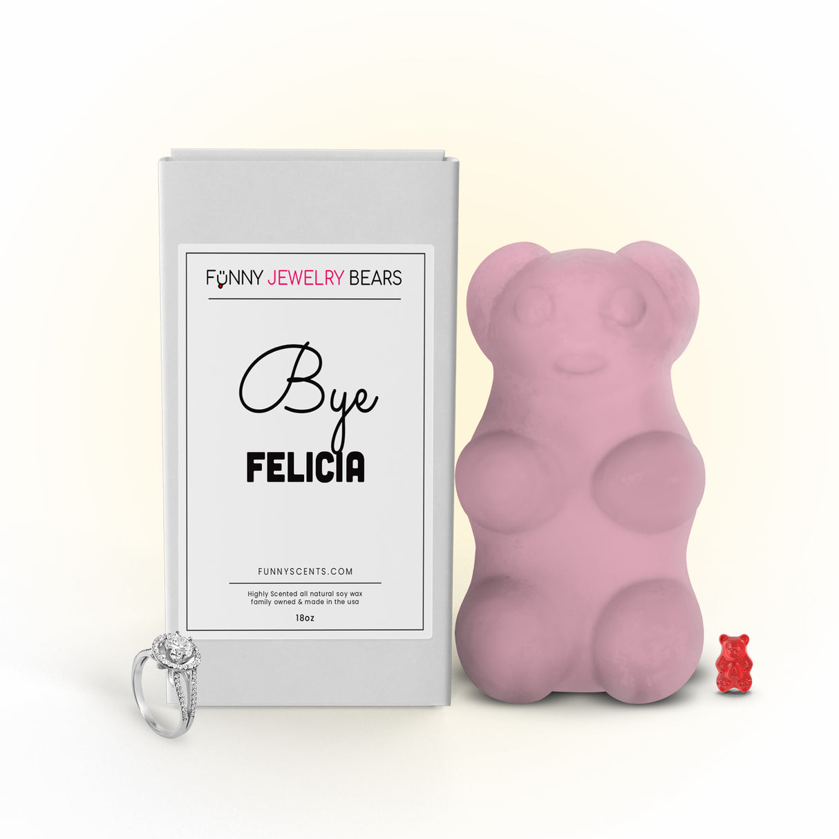 Bye Felicia Funny Jewelry Bear Wax Melts