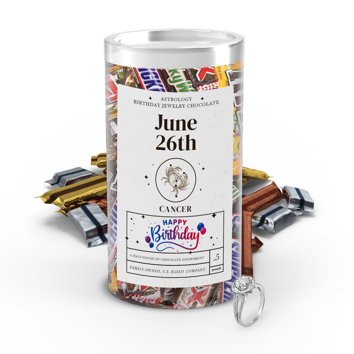 CANCER | ASTROLOGY BIRTHDAY JEWELRY CHOCOLATE