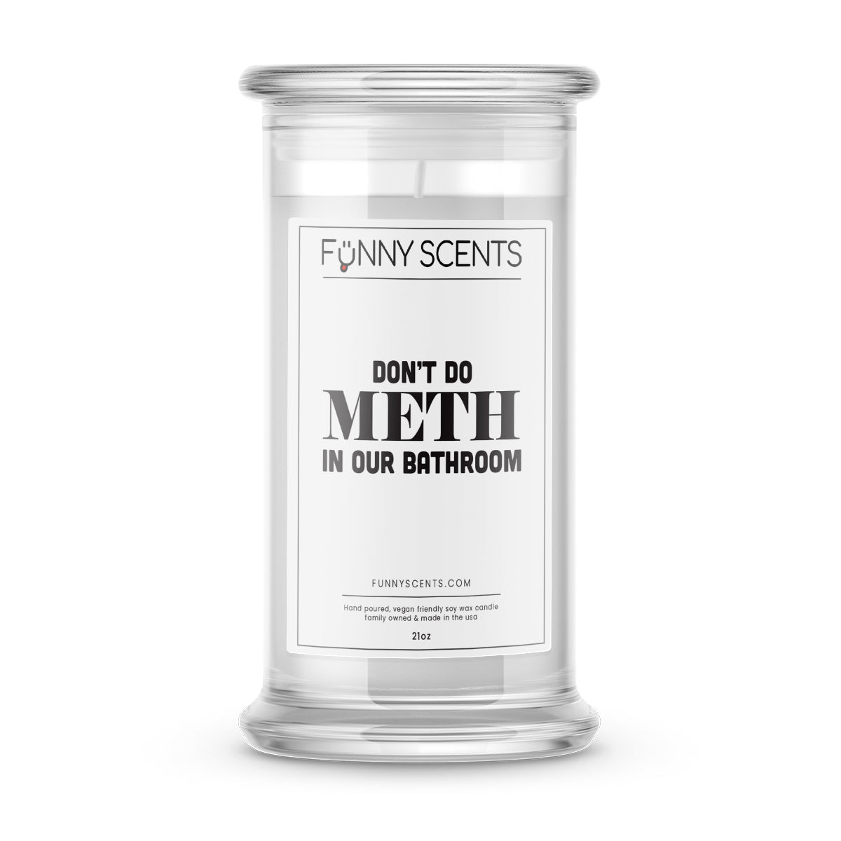 Don’t Do Math In Our Bathroom Funny Candles