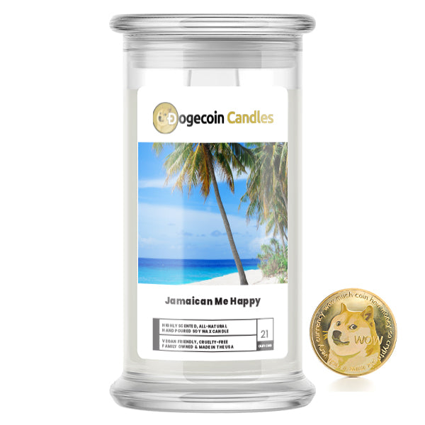 Jamaican Me Happy DogeCandles