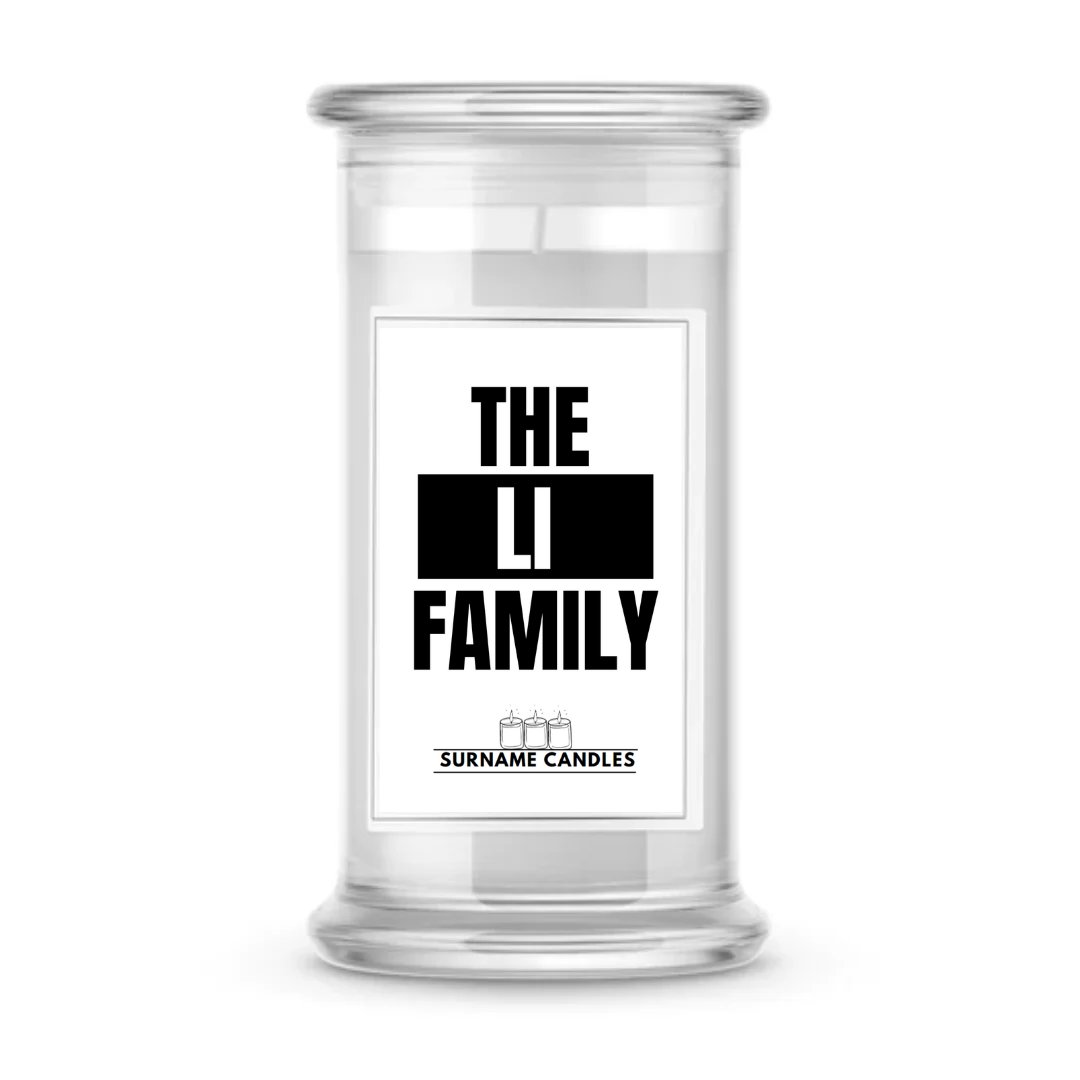 The Li Family | Surname Candles