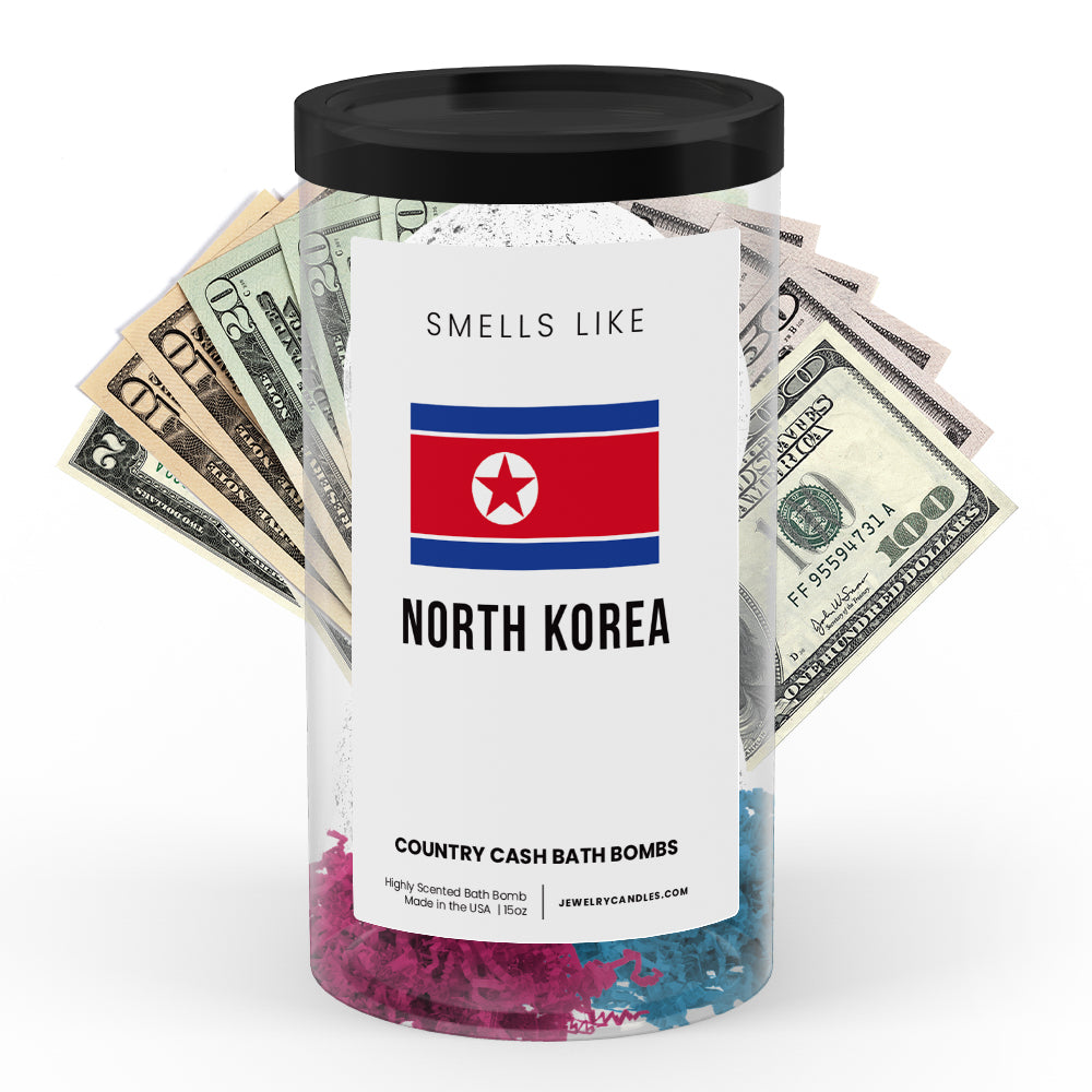 Smells Like North Korea Country Cash Bath Bombs