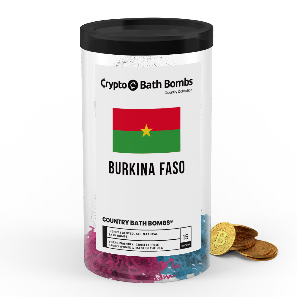 Burkina Faso Country Crypto Bath Bombs