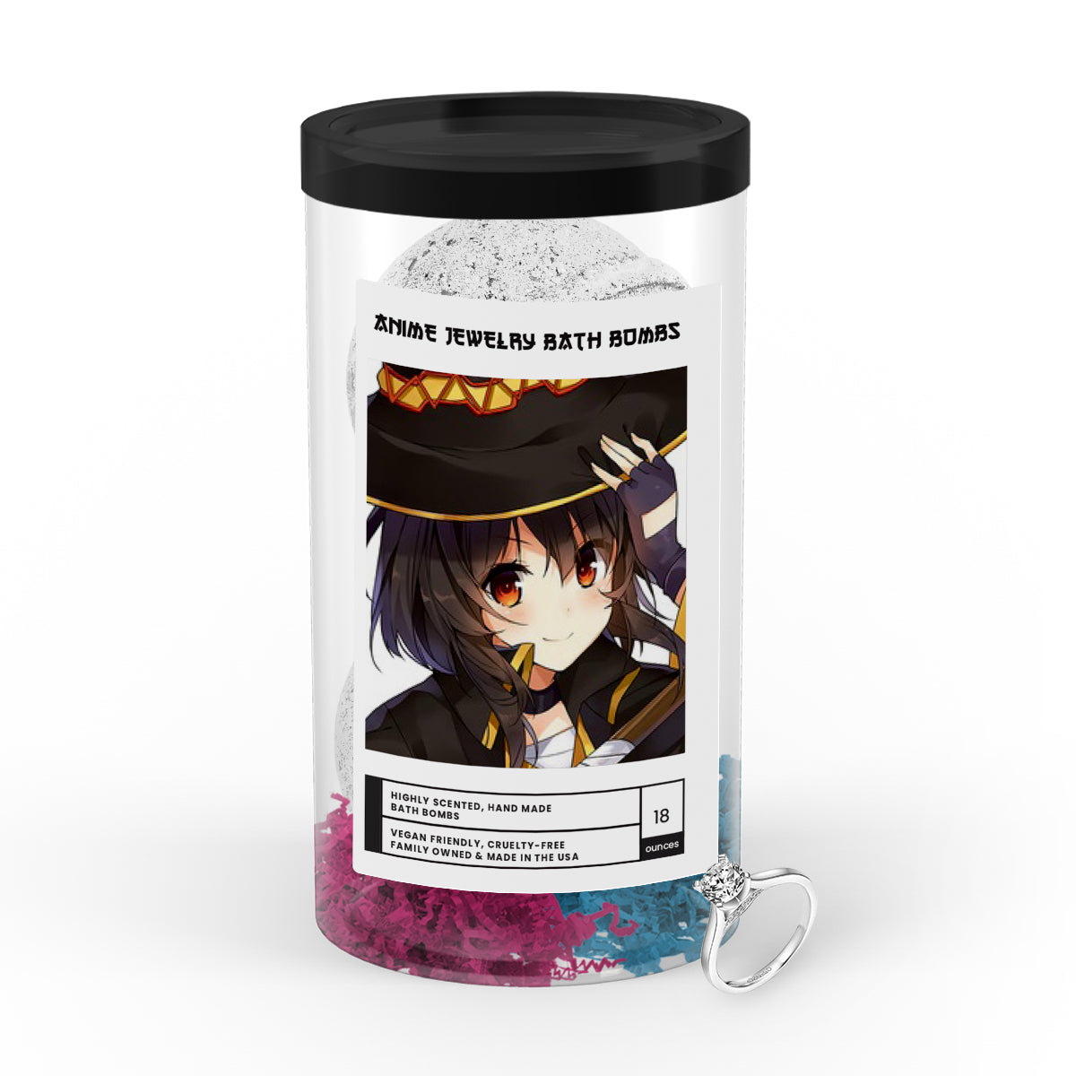 Megumin (めぐみん) | Anime Jewelry Bath Bombs