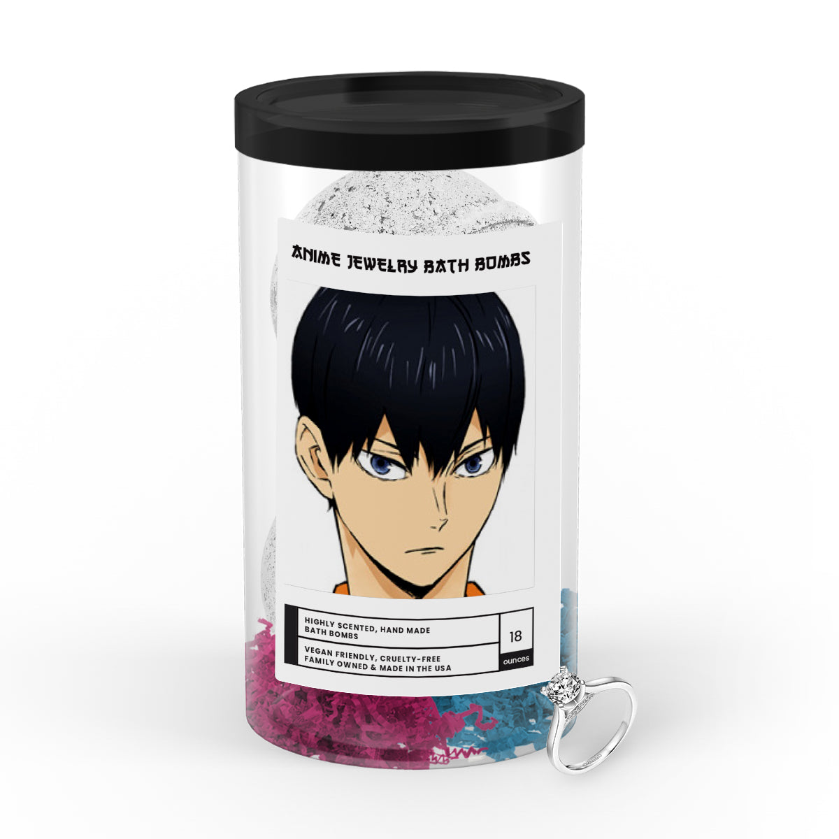 Kageyama, Tobio (影山 飛雄) | Anime Jewelry Bath Bombs