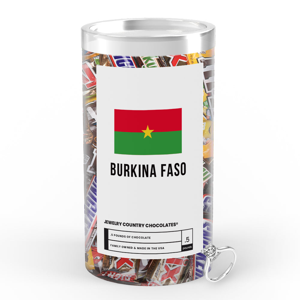 Burkina Faso Jewelry Country Chocolates
