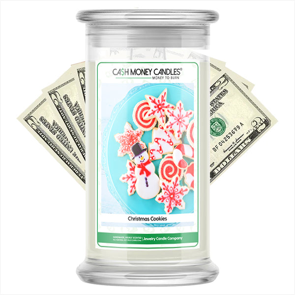 Christmas Cookies Cash Money Candles