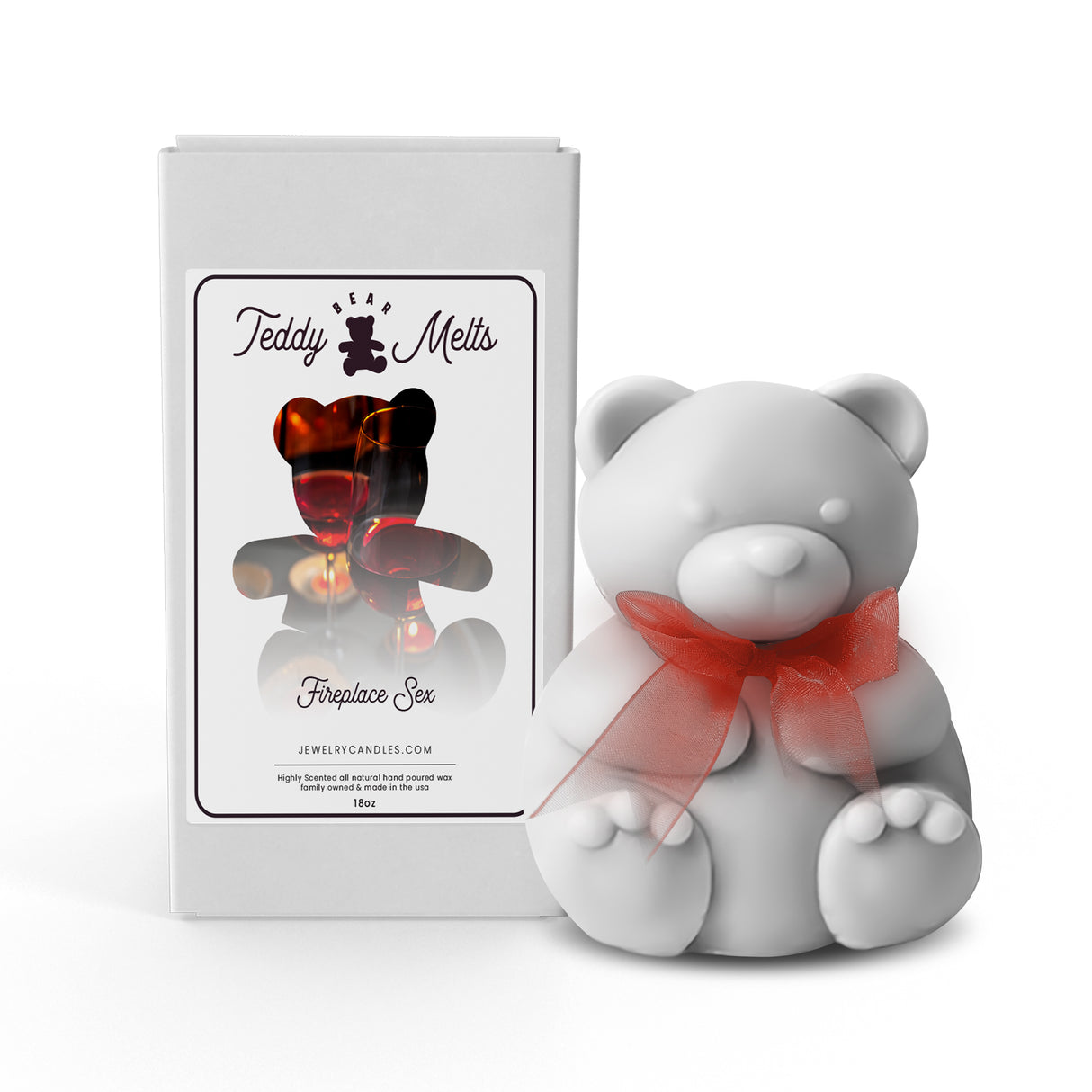 Fireplace Sex GIANT Teddy Bear Wax Melts
