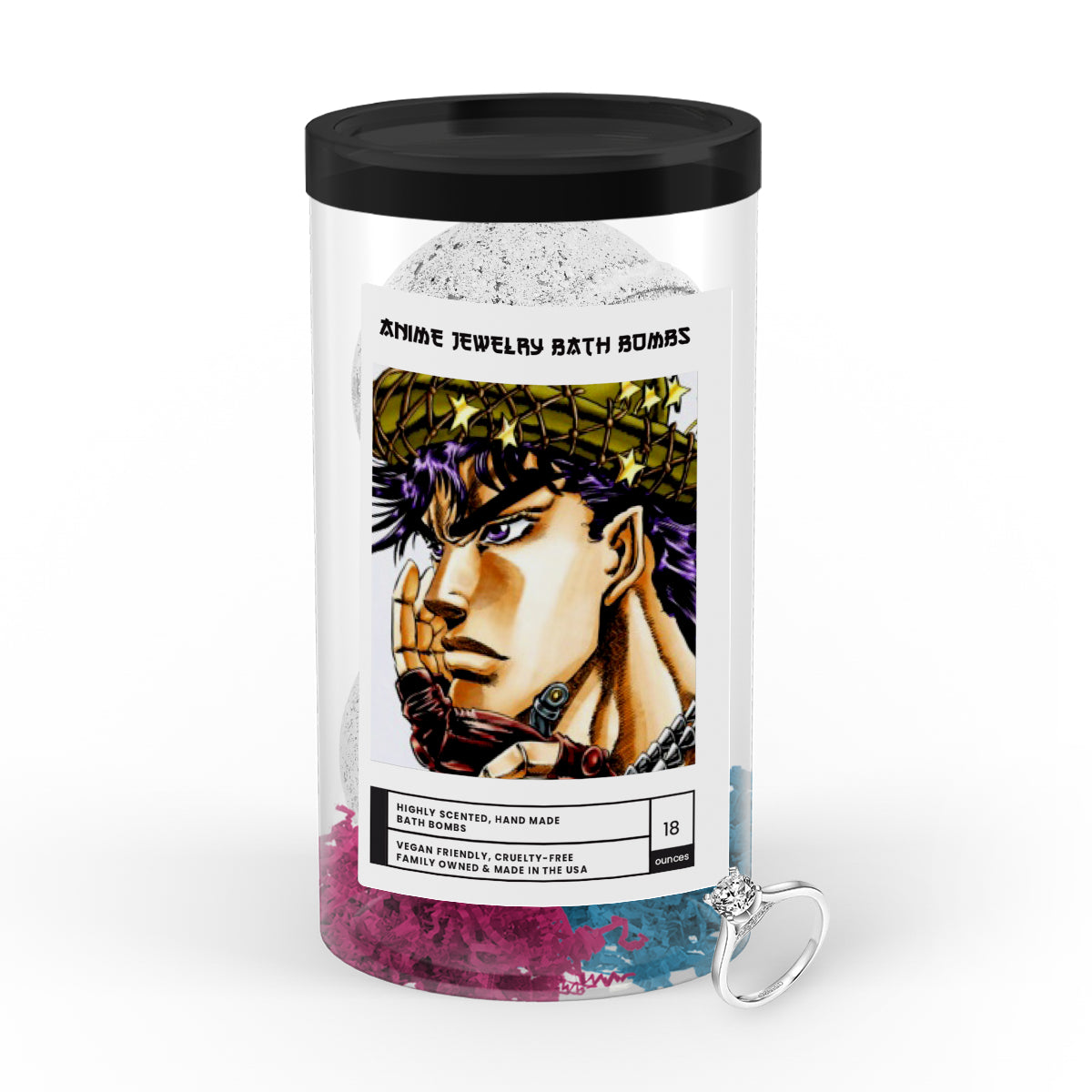 Joestar, Joseph (ジョセフ・ジョースター) | Anime Jewelry Bath Bombs
