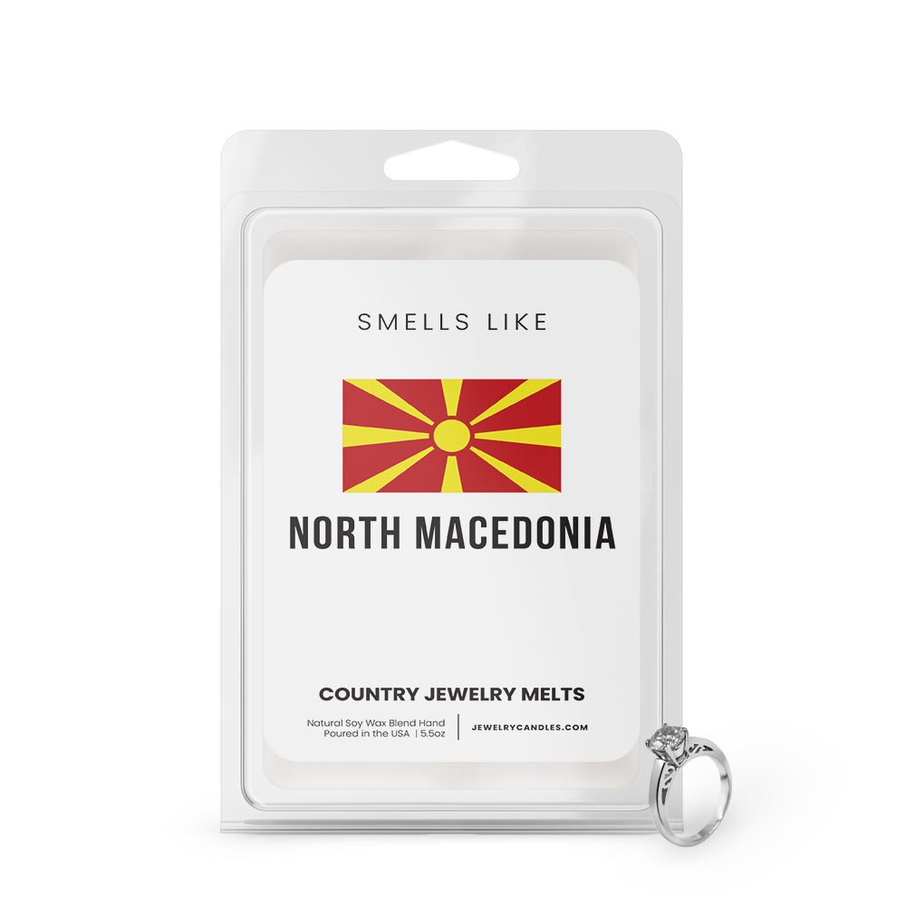 Smells Like North Macedonia Country Jewelry Wax Melts