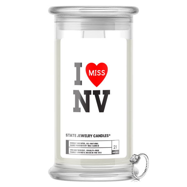 I miss NV State Jewelry Candle