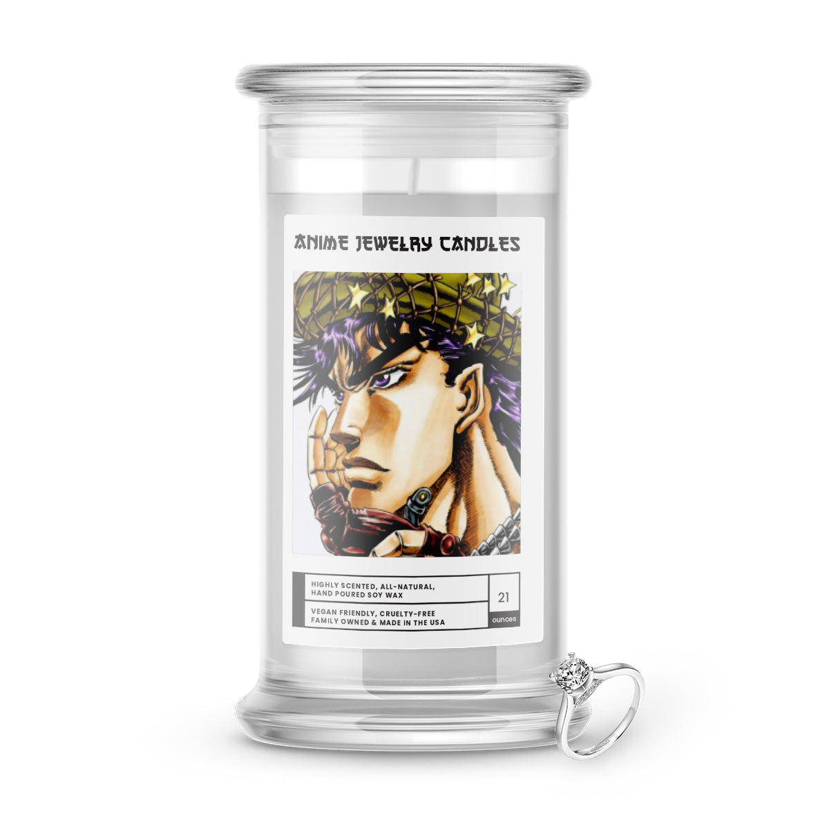 Joestar, Joseph | Anime Jewelry Candles