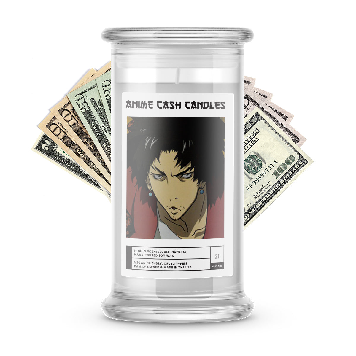 Mugen | Anime Cash Candle