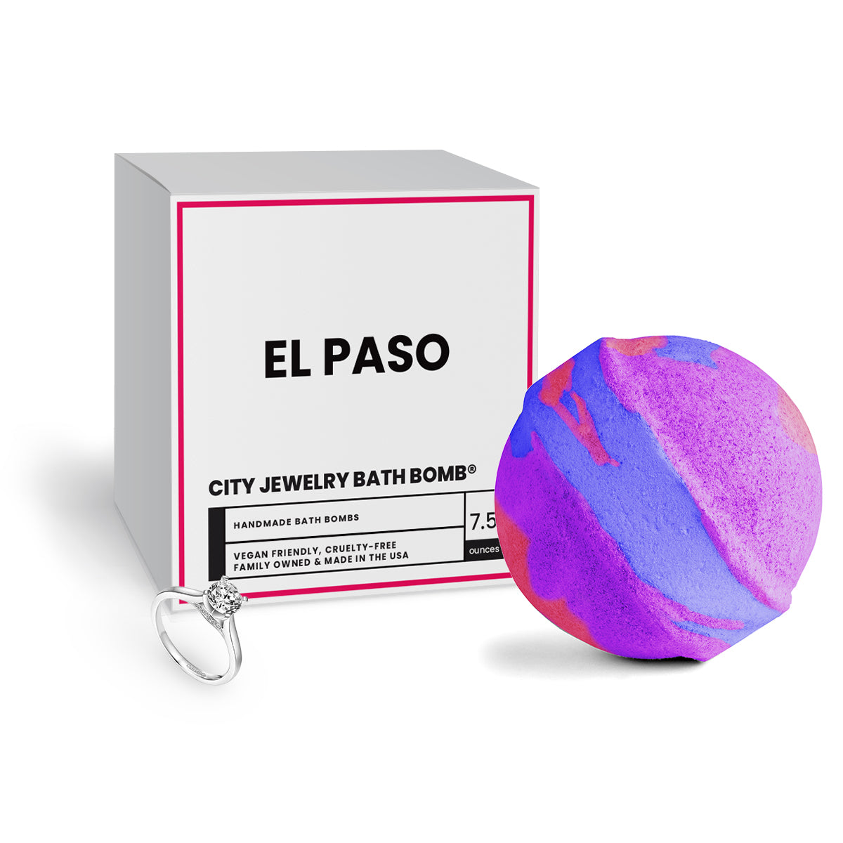 EL Paso City Jewelry Bath Bomb
