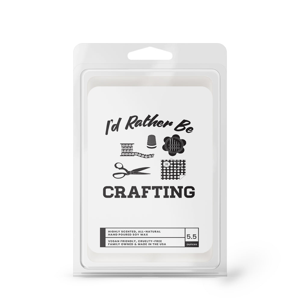 I'd rather be Crafting Wax Melts
