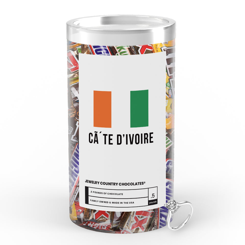 CA TE D'ivoire Jewelry Country Chocolates