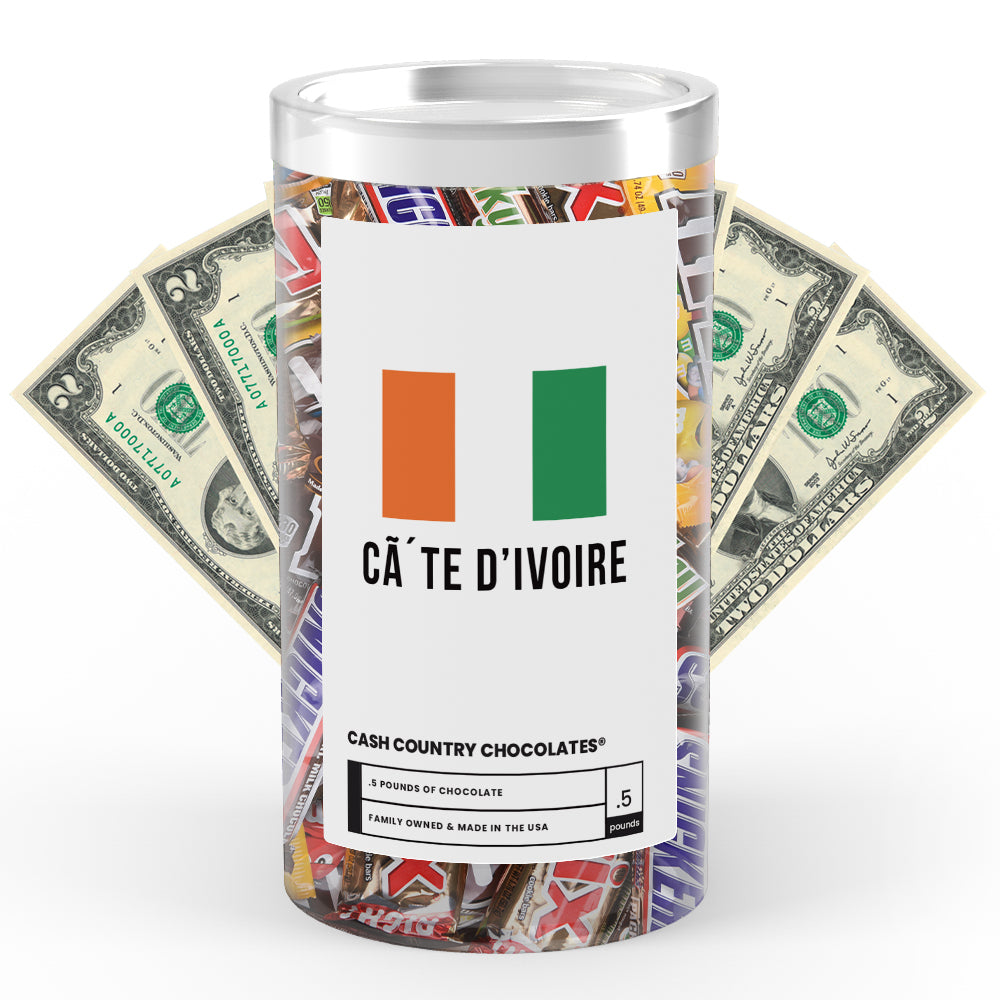 CA TE D'ivoire Cash Country Chocolates