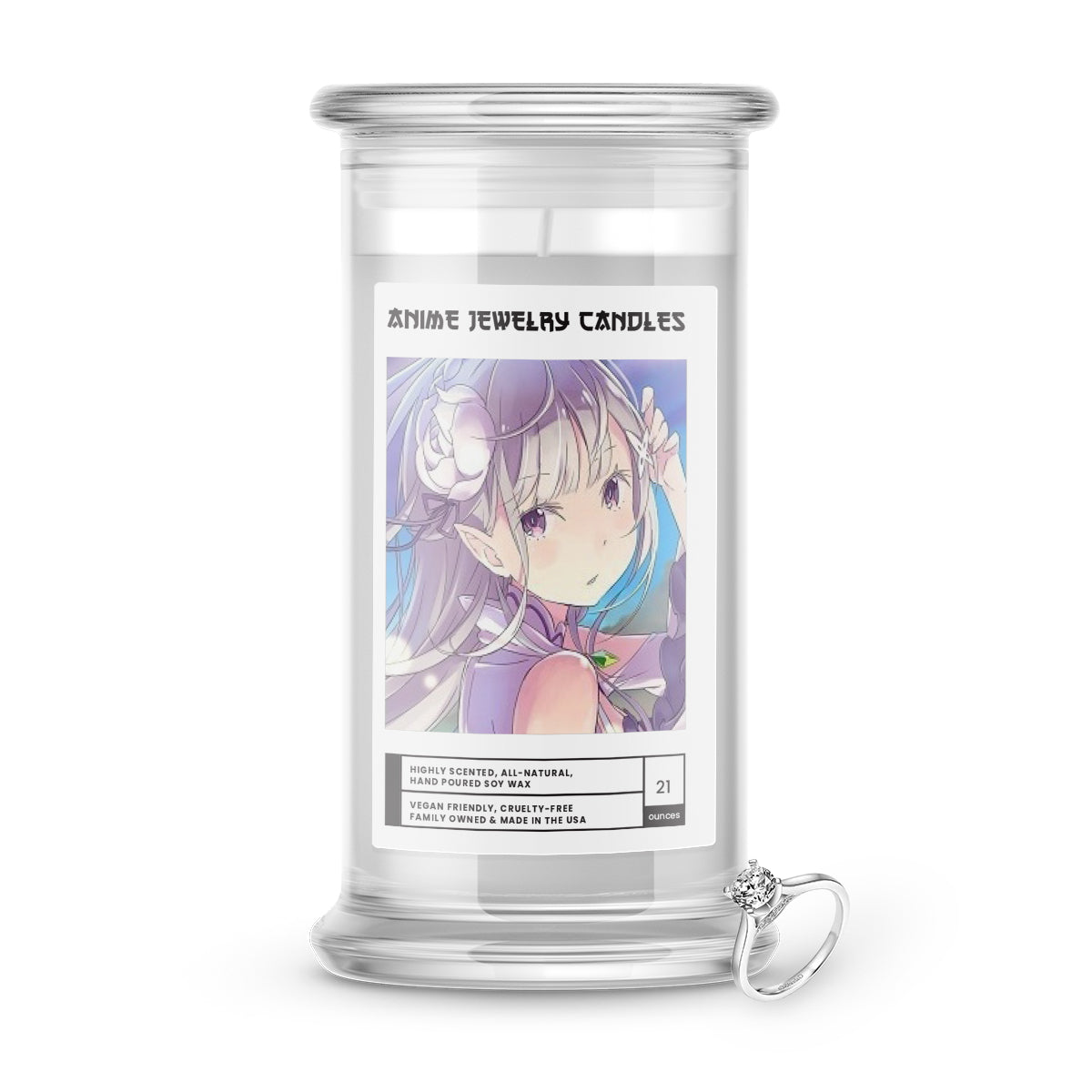 Emilia | Anime Jewelry Candles