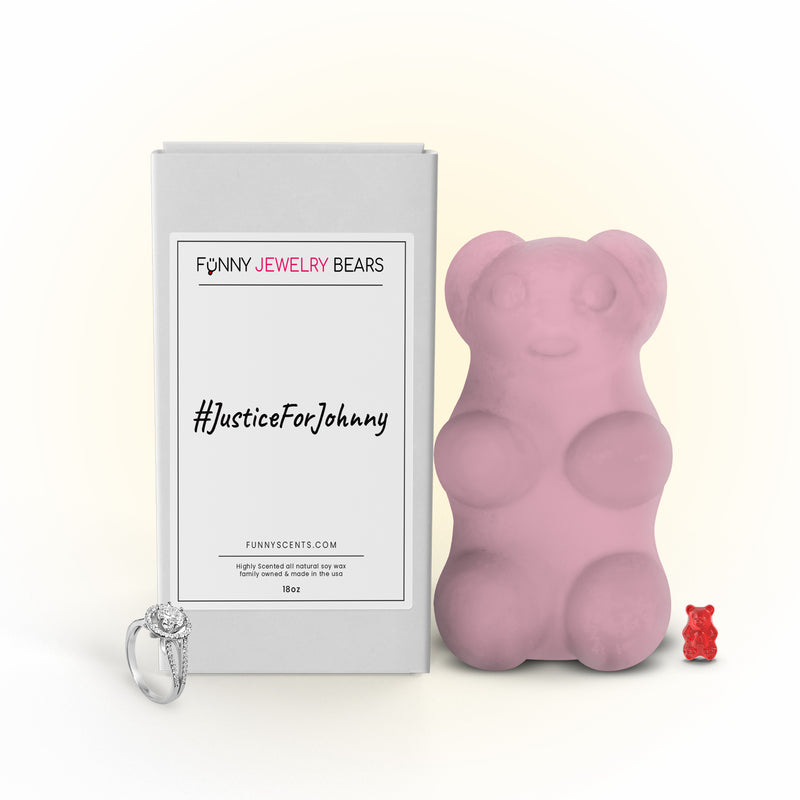 #JusticeForJohnny Funny Jewelry Bear Wax Melts