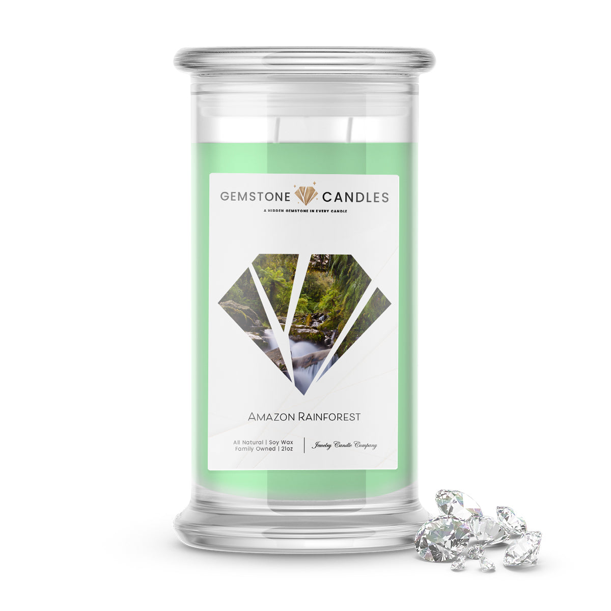 Amazon Rainforest | Gemstone Candles