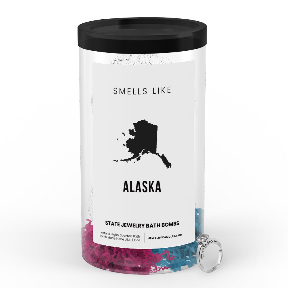 Smells Like Alaska State Jewelry Bath Bombs