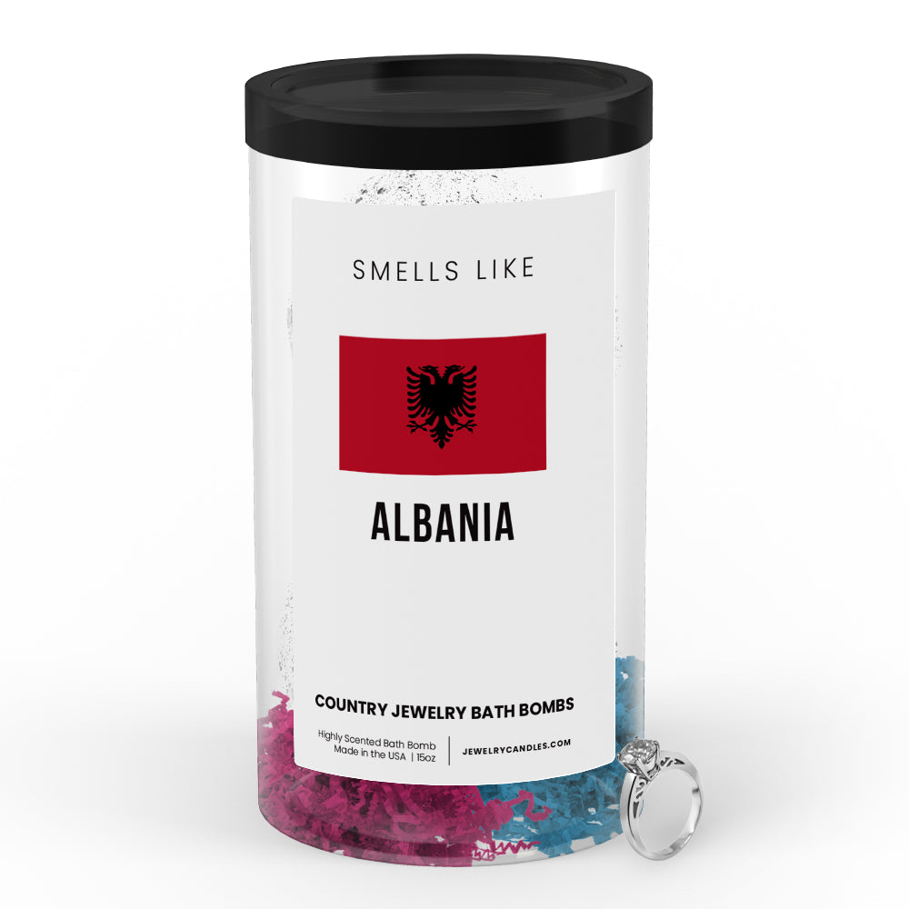 Smells Like Albania Country Jewelry Bath Bombs