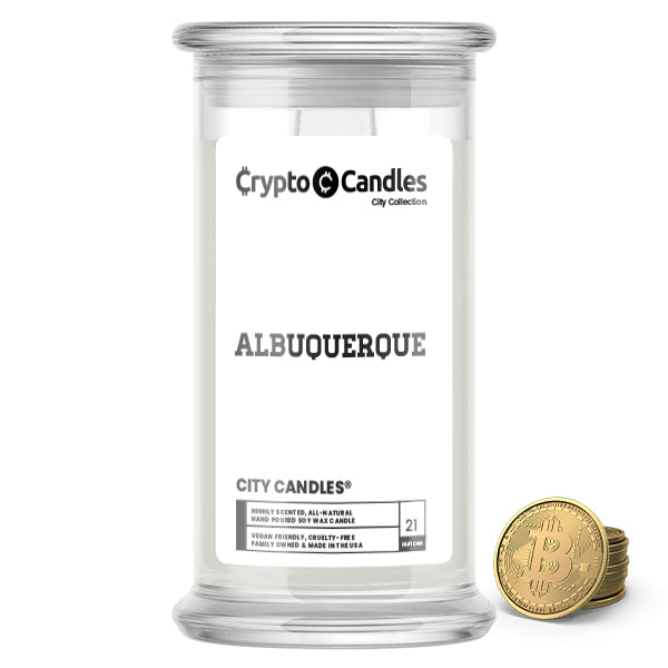 Albuquerque City Crypto Candles