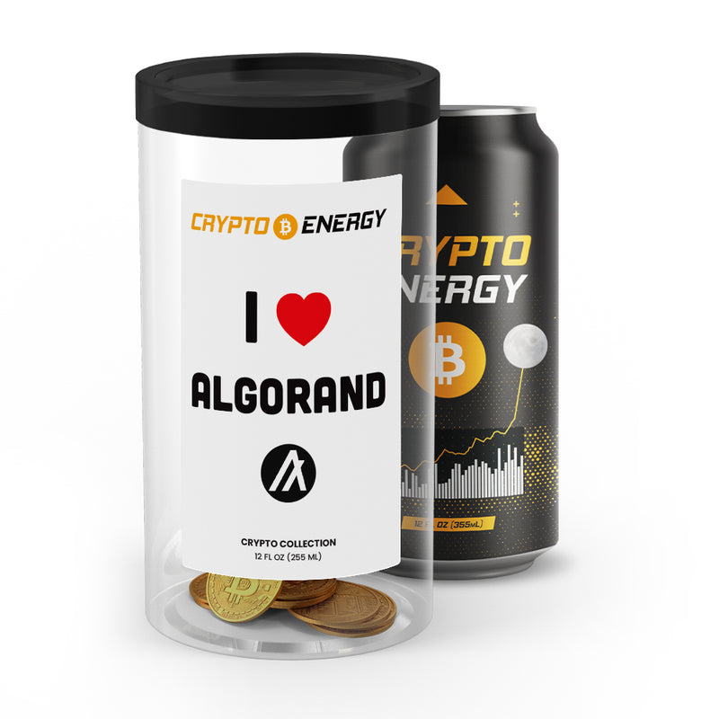 I ❤ Algorand | Crypto Energy Drinks