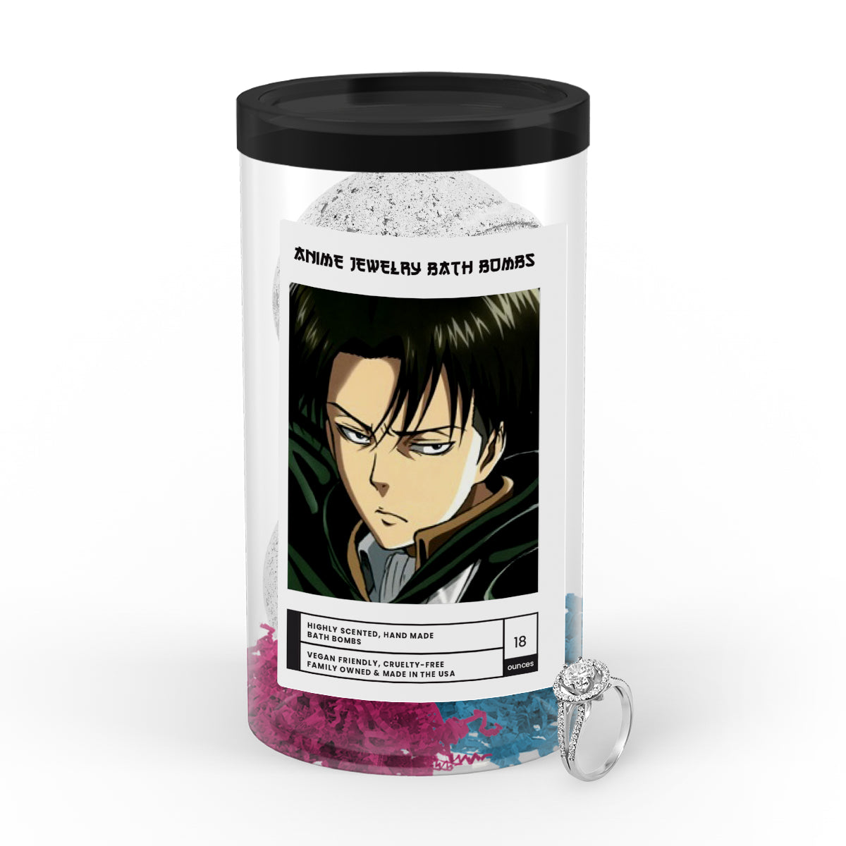 Levi (リヴァイ) | Anime Jewelry Bath Bombs