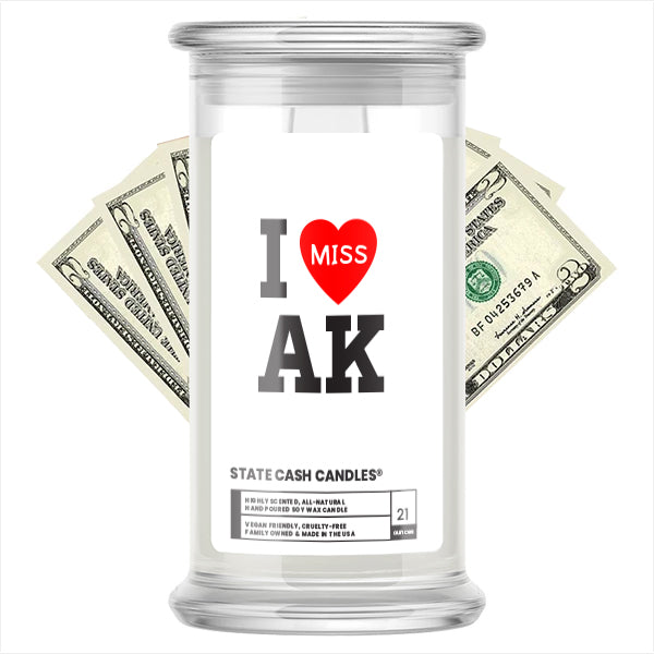 I miss AK State Cash Candle