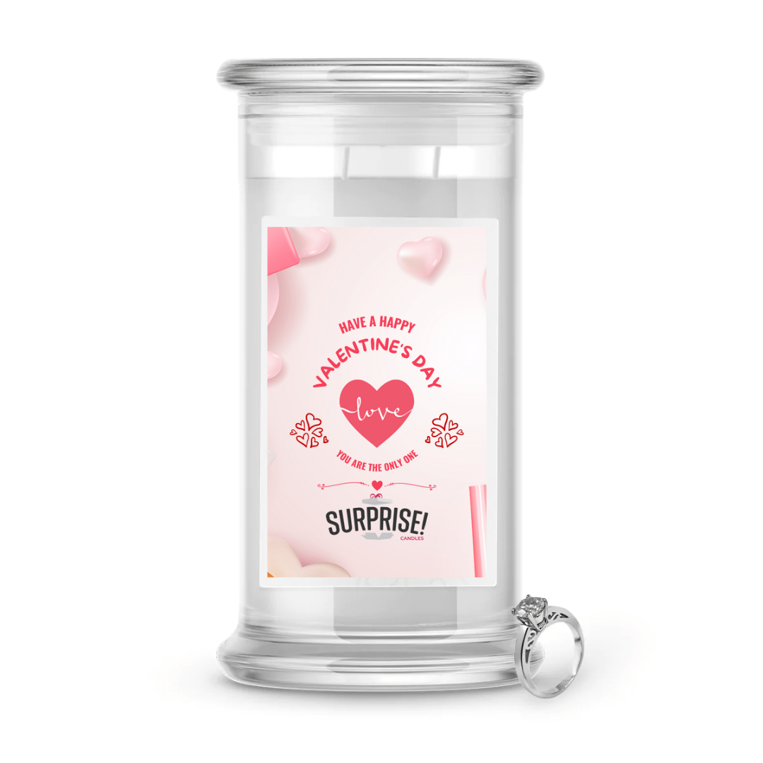 Have a Happy Valentine's Day | Valentine's Day Surprise Jewelry Candles