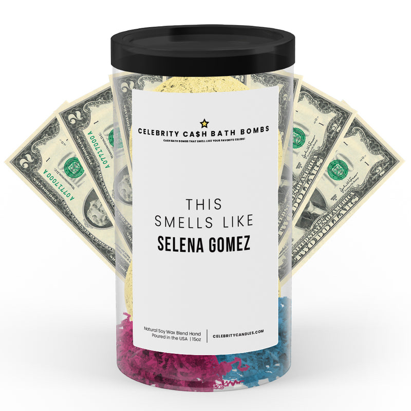 This Smells Like Selena Gomez Celebrity Cash Bath Bombs