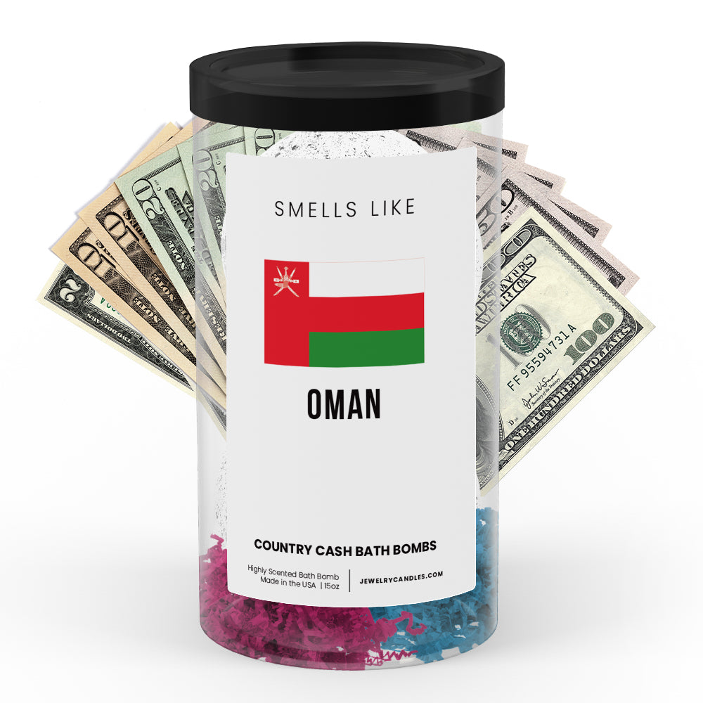 Smells Like Oman Country Cash Bath Bombs